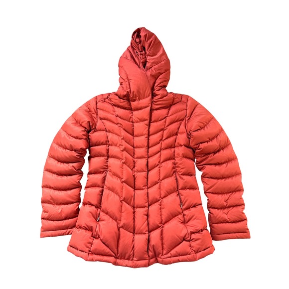 Patagonia Jackets & Blazers - Patagonia Womens Down With It Hoodie Puffer Jacket Red Medium